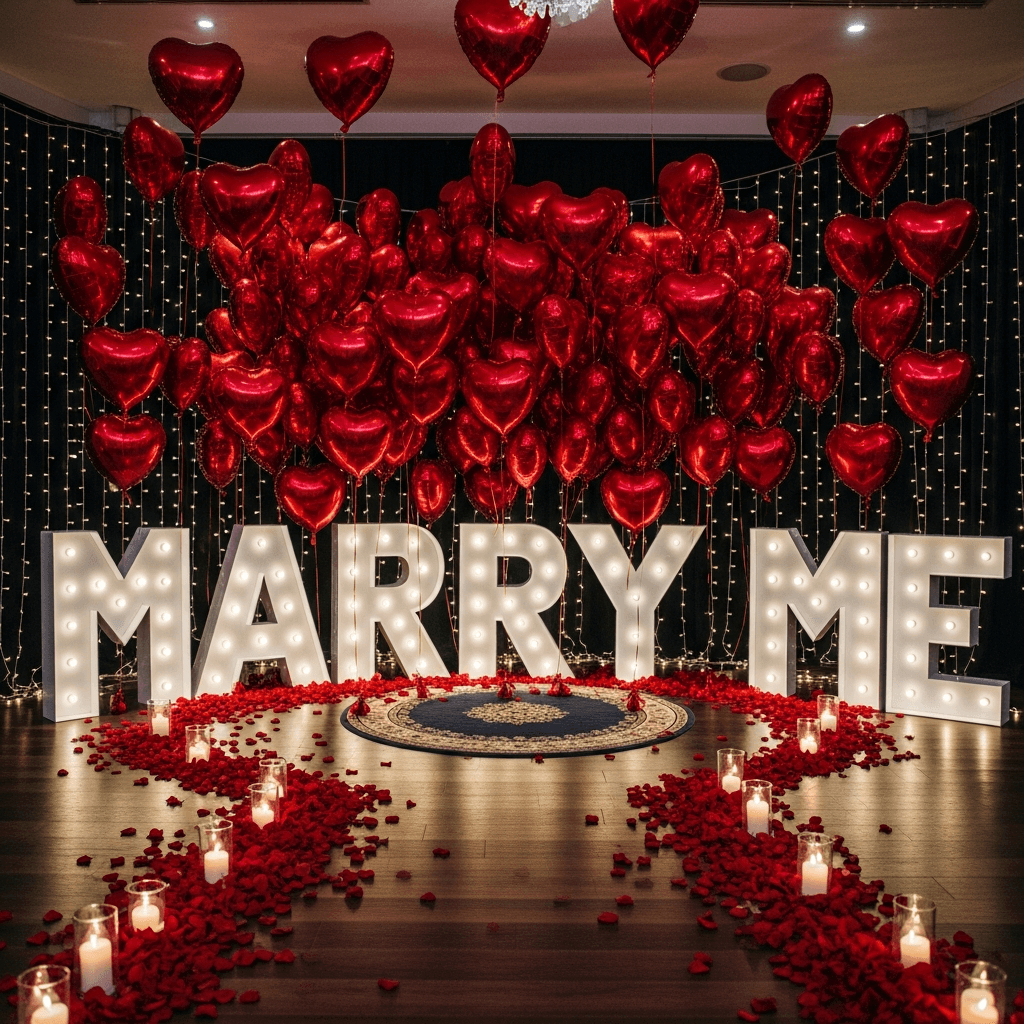 Romantic Proposal Setup